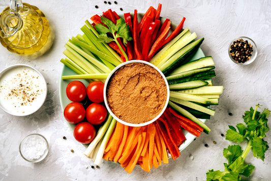 Tábua Verde ou Crudités - c/ Pate Proteína de Atum Picante